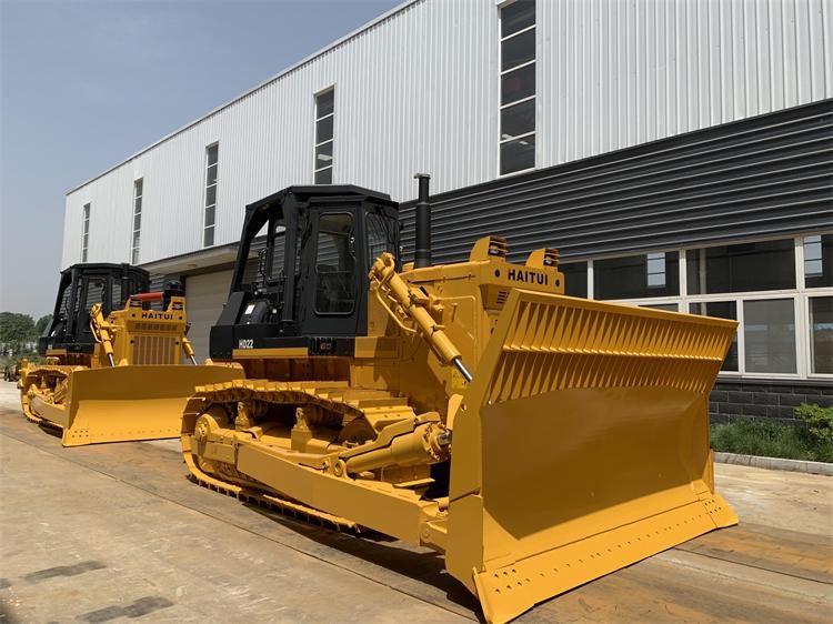 Haitui HD22R Trin Gwastraff Bulldozer wedi'i Allforio i Uzbekistan